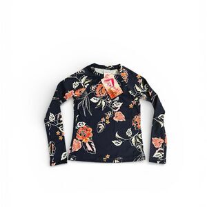 Kanu Surf Girls Long Sleeve Rashguard Sz 8